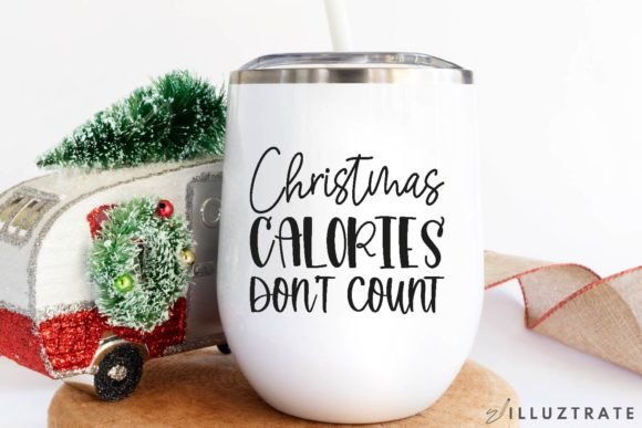 Christmas SVG Festive Quote SVG: Graphics for Crafts & Local Branding