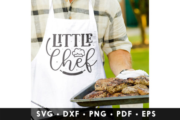 Little Chef SVG - Chef Quote SVG